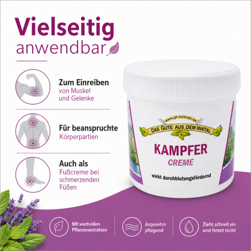 Preview: Kampfer Creme 200 ml