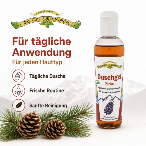 Duschgel Zirbe 250 ml