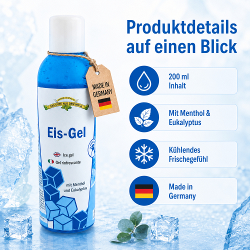 Eis-Gel 200 ml in der Flasche