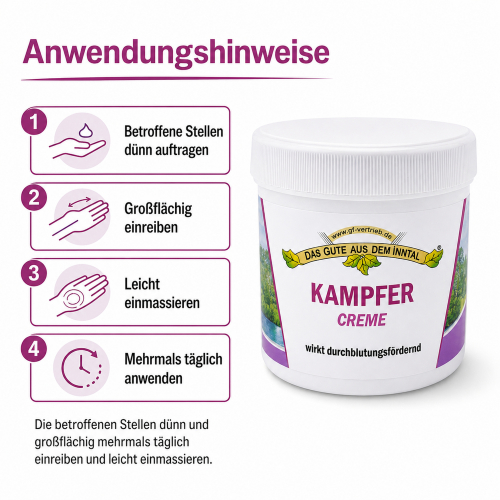 Kampfer Creme 200 ml