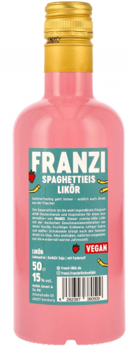 Preview: Franzi - Spaghettieis Likör 15% Vol. / 500 ml