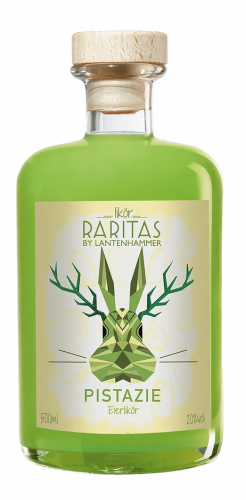 RARITAS Pistazie Eierlikör 20% Vol. / 500 ml