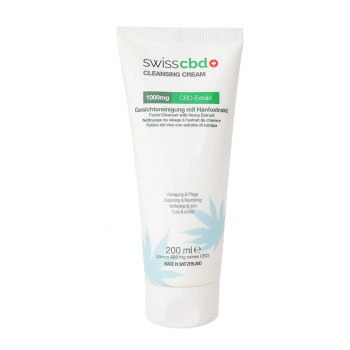 swisscbd® Cleansing Cream 200 ml