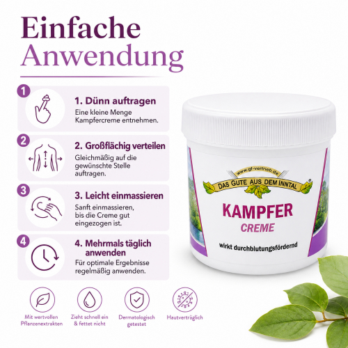 Kampfer Creme 200 ml