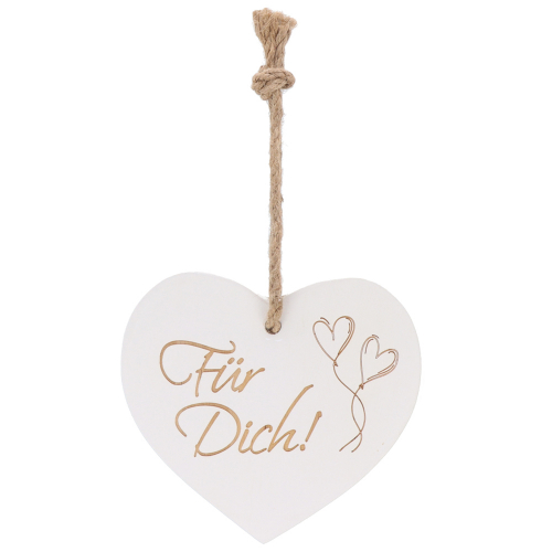 Deko-Herz klein "Für Dich!"