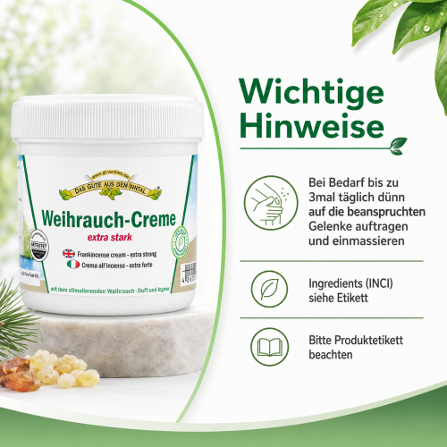 Weihrauch-Creme extra stark 200 ml